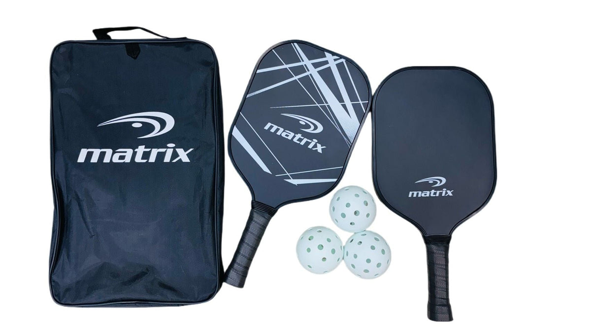 Recreational Official Size Pickleball Paddle/Racket & Ball Set, 5-pc Z9S3 - product image 1