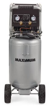 15-Gallon Oil-Free Quiet Portable Vertical Air Compressor with Top Tray H3F6 - product image 1