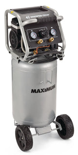 15-Gallon Oil-Free Quiet Portable Vertical Air Compressor with Top Tray H3F6 - product image 2