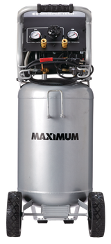 15-Gallon Oil-Free Quiet Portable Vertical Air Compressor with Top Tray H3F6 - product image 5