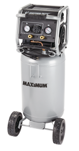 15-Gallon Oil-Free Quiet Portable Vertical Air Compressor with Top Tray H3F6 - product image 7