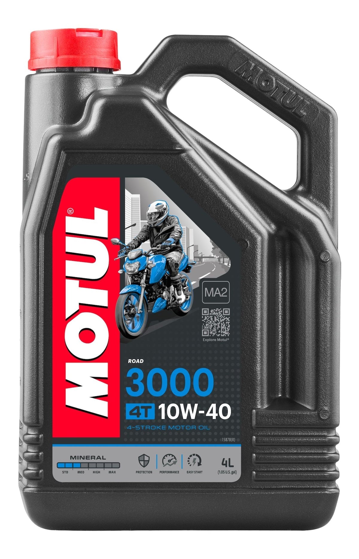 3000 4-Stroke 10W40 Mineral Motor Oil, 4-L R1P5 - product image 1