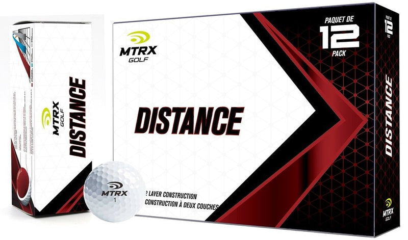 Distance Golf Balls, White, 12-pk K7I1