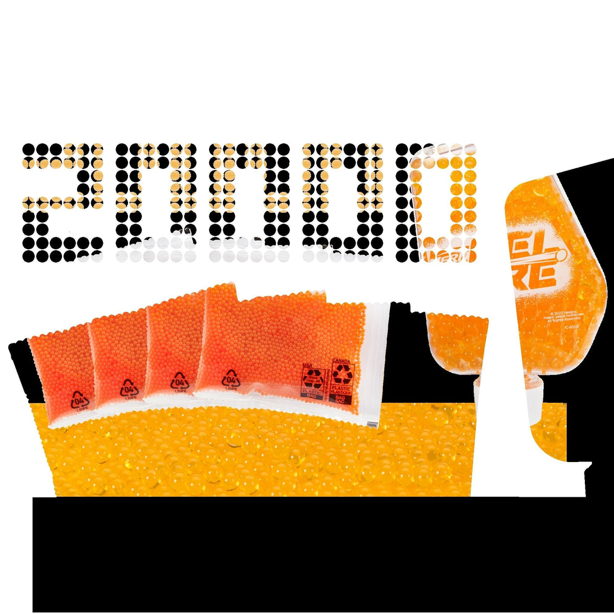 Pro Gelfire Orange Hopper+ with 20000-Round Refill X9Q3 - product image 3