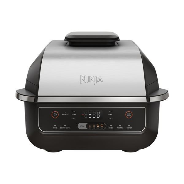 6-in-1 indoor Grill and Cyclonic Air Fryer, 4-qt E4T6