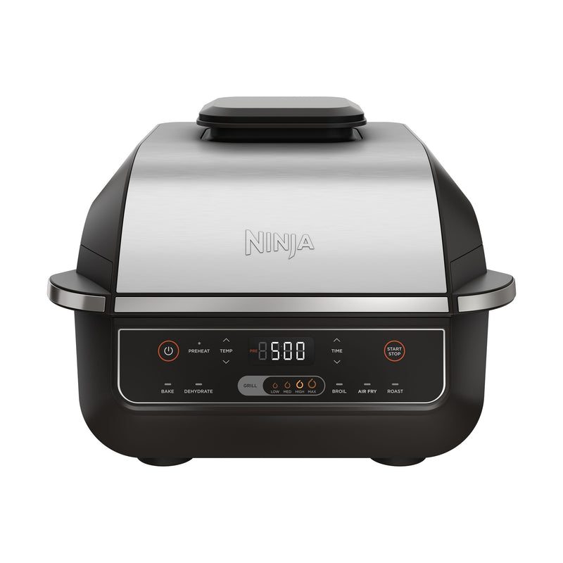 6-in-1 indoor Grill and Cyclonic Air Fryer, 4-qt E4T6