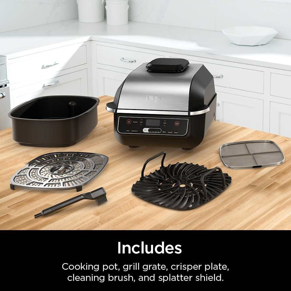 6-in-1 indoor Grill and Cyclonic Air Fryer, 4-qt E4T6 - product image 3
