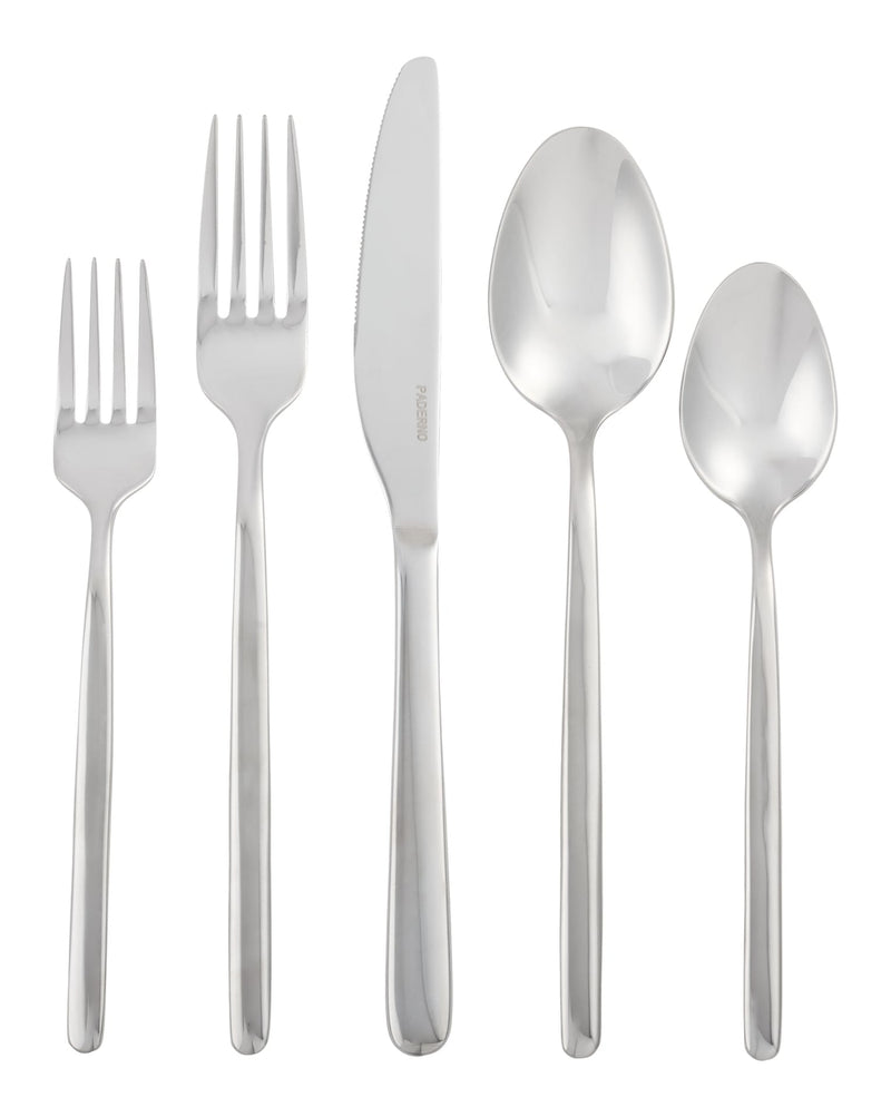 Slim Rounded Handle Flatware Set, Serves 12, 60-pc G6F1