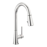 Precept Single Lever Pull Down Kitchen Faucet with POWERinse, Chrome A0R6 - product image 1