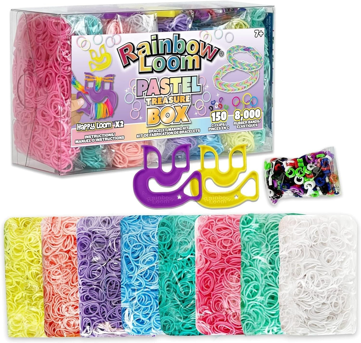 Loom Pastel Treasure Box Bracelet Making Kit F5Z7 - product image 5