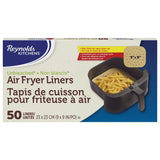 Kitchens Unbleached Non-Stick Air Fryer Liners, 50-pc T3T6 - product image 2