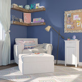 Home Somerset Single Door Bathroom & Laundry Storage Cabinet with Drawer & Adjustable Shelf, White T9O1 - product image 7