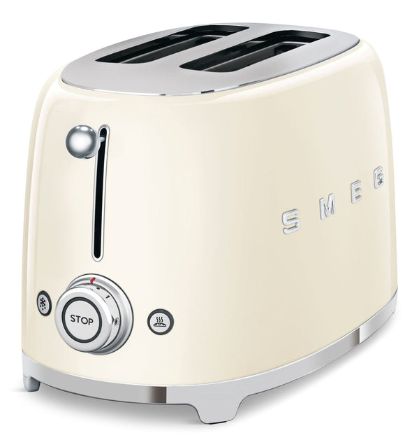 50's Retro 2-Slice Toaster, Cream Y0C7