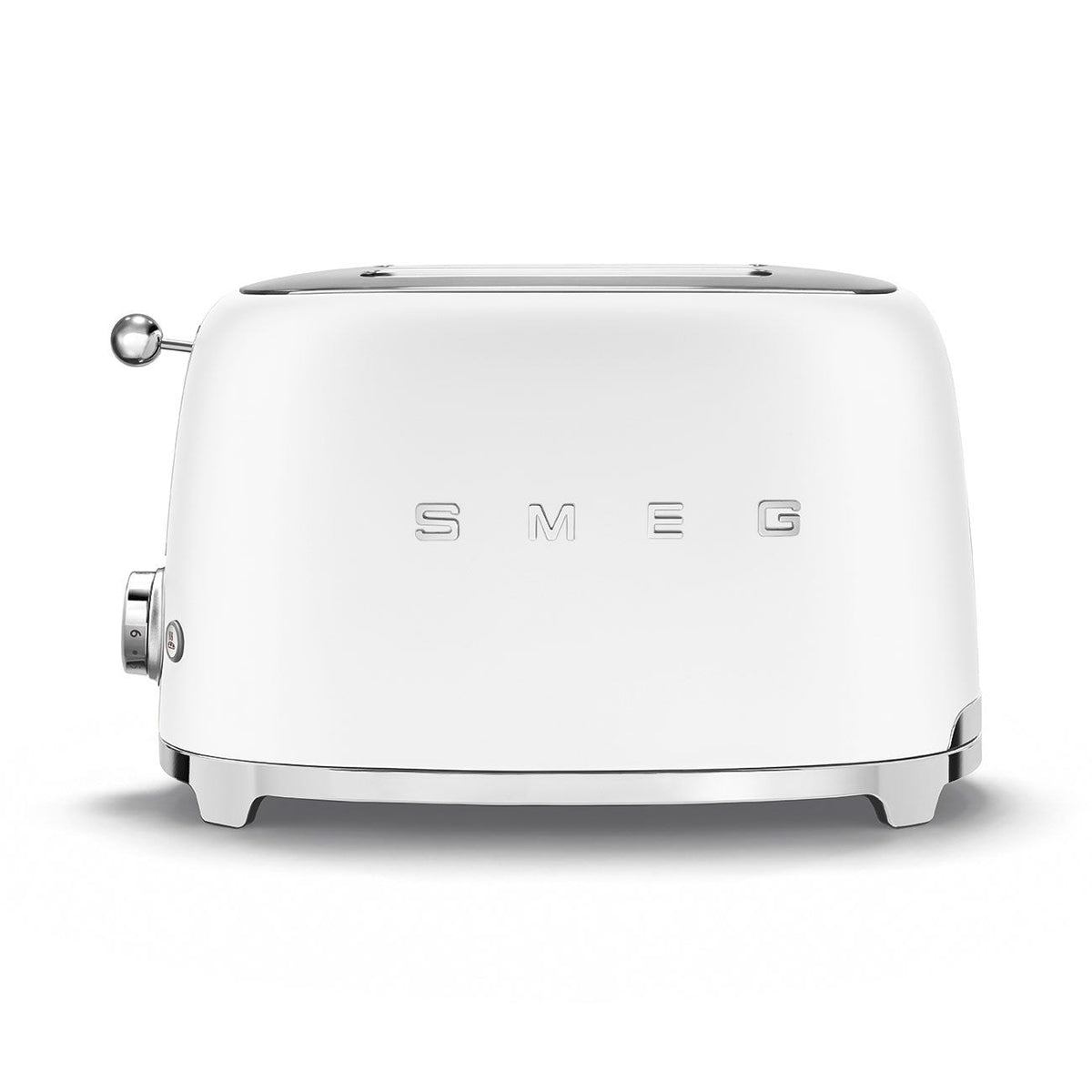 50's Retro Style Wide Slot Pop Up Electric Toaster with 6 Settings, 2-Slice, Matte White R9K2 - product image 5