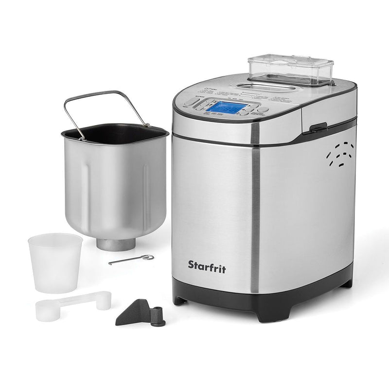Digital Display Breadmaker, Stainless Steel, 2-lb Q8C3