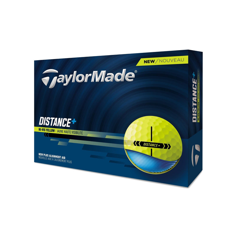 Distance+ Golf Balls, Yellow, 12-pk L4A0