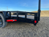 83-in x 16-ft Tandem Axle Utility Trailer, Black J9B1 - product image 3