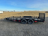 83-in x 16-ft Tandem Axle Utility Trailer, Black J9B1 - product image 8