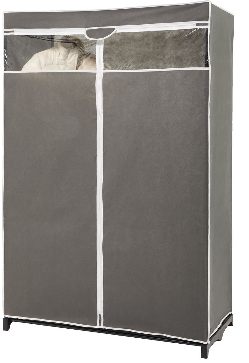 type A Ease Freestanding Portable Wardrobe with Clear View Cover P1T9