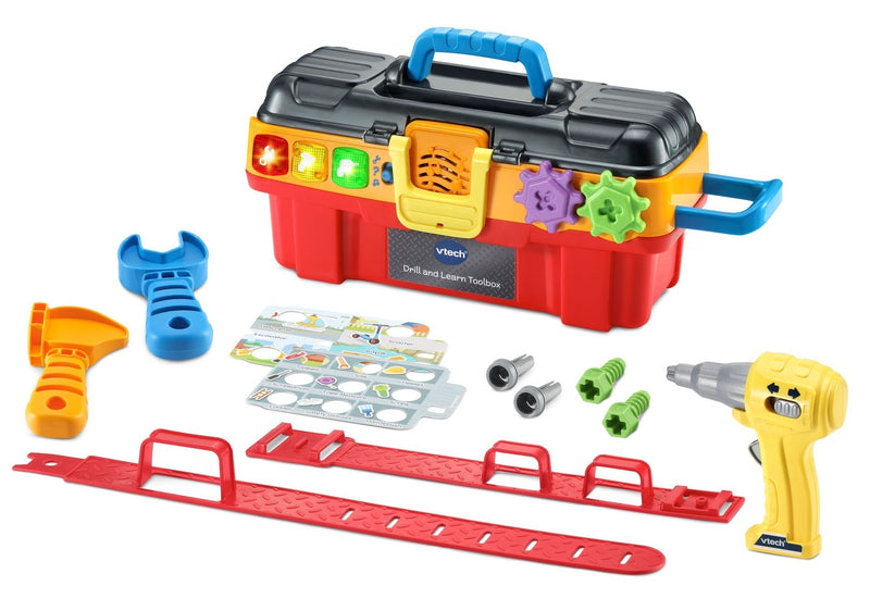Drill & Learn Toolbox Pro, French Language Version, Battery Operated J5E8